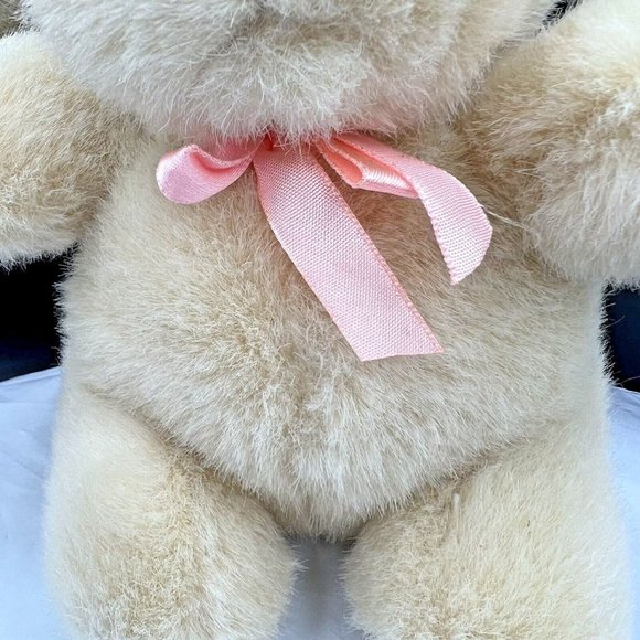 DAKIN Sweet Inspirations 1989 Tan Bunny Rabbit 7" Vintage Plush Stuffed - Picture 3 of 13